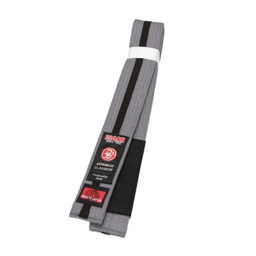 柔術帯（少年用）灰色帯