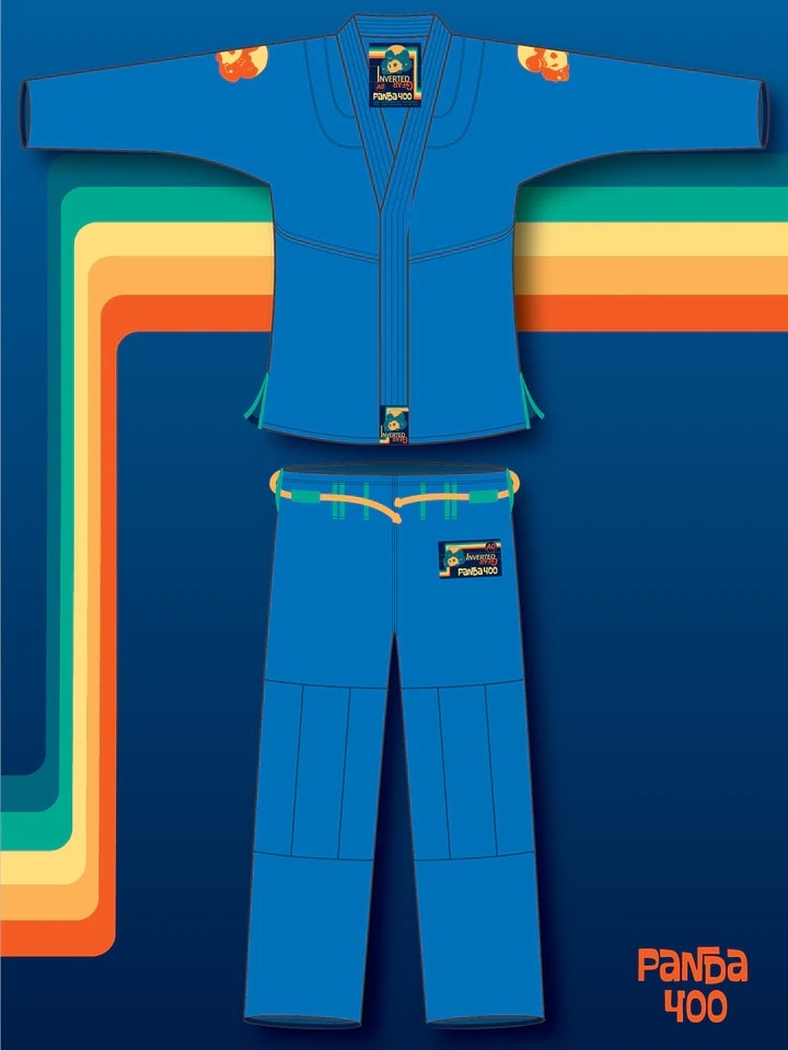 Inverted Gear(インバーテッド ギア) Panda 400 Gi 青 | 道衣,柔術着