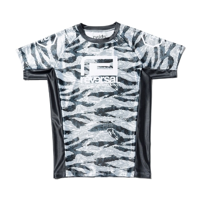 POUNCER CAMO SHORT RASH GUARD