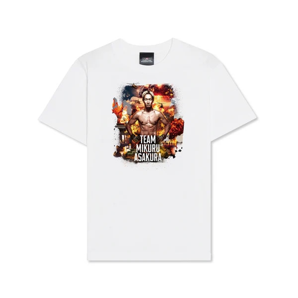 朝倉未来 TEAM MIKURU ASAKURA Tシャツ XLのみ