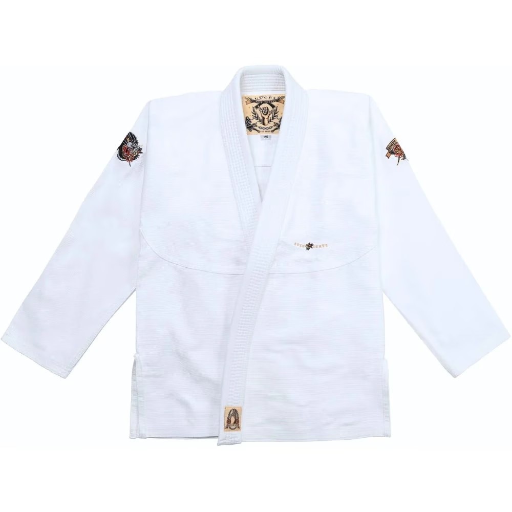 Hooks Pantera Negra BJJ GI - White