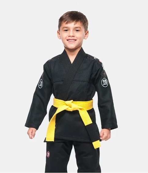 ATAMA柔術衣 ウルトラライト3.0 黒 (キッズサイズ)