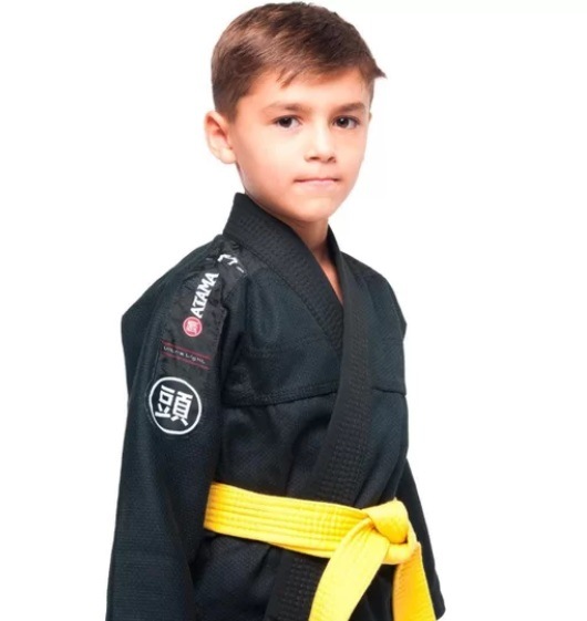 ATAMA柔術衣 ウルトラライト3.0 黒 (キッズサイズ)