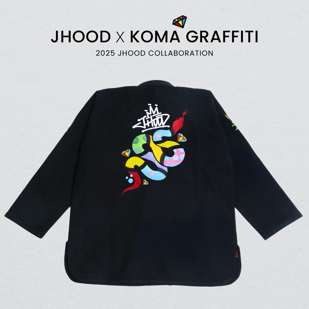 JHOOD×KOMA コラボレーション柔術着 黒