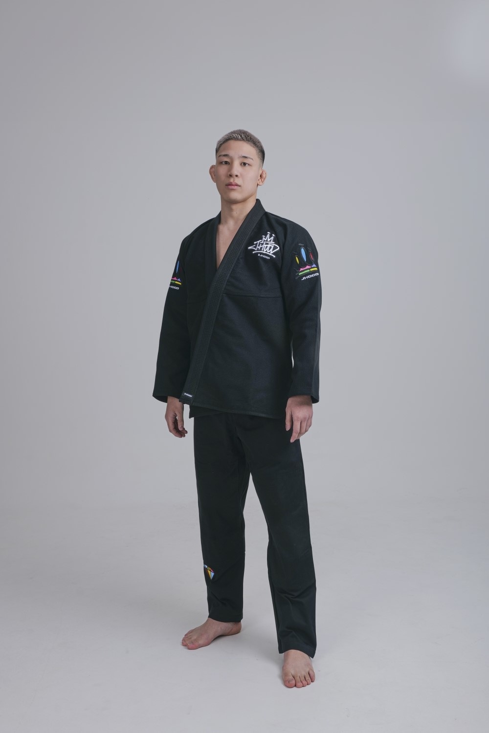 JHOOD×KOMA コラボレーション柔術着 黒