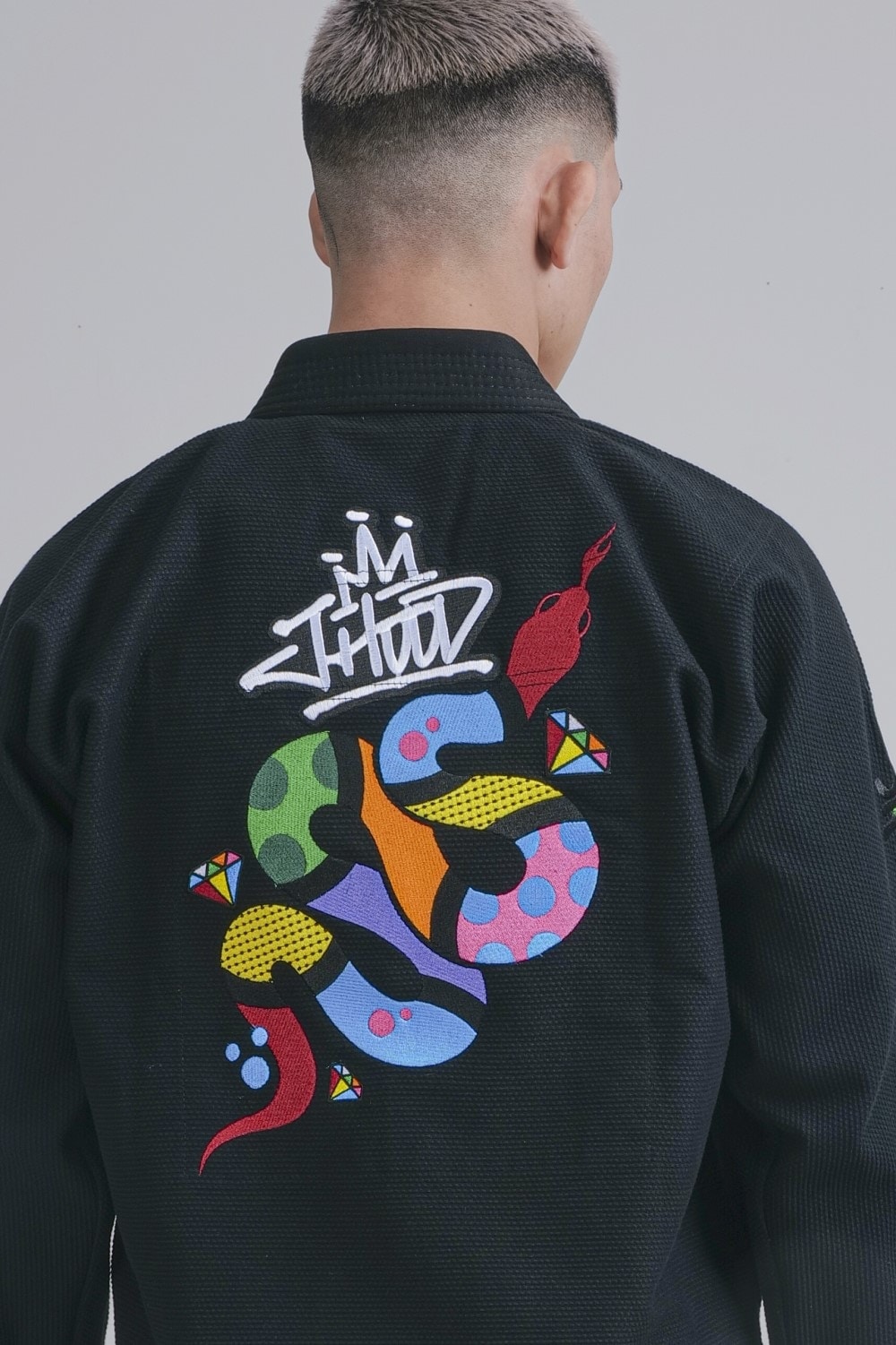 JHOOD×KOMA コラボレーション柔術着 黒