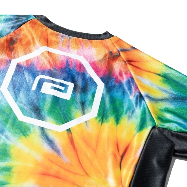 TIE DYE SHORT RASH GUARD