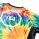 TIE DYE SHORT RASH GUARD