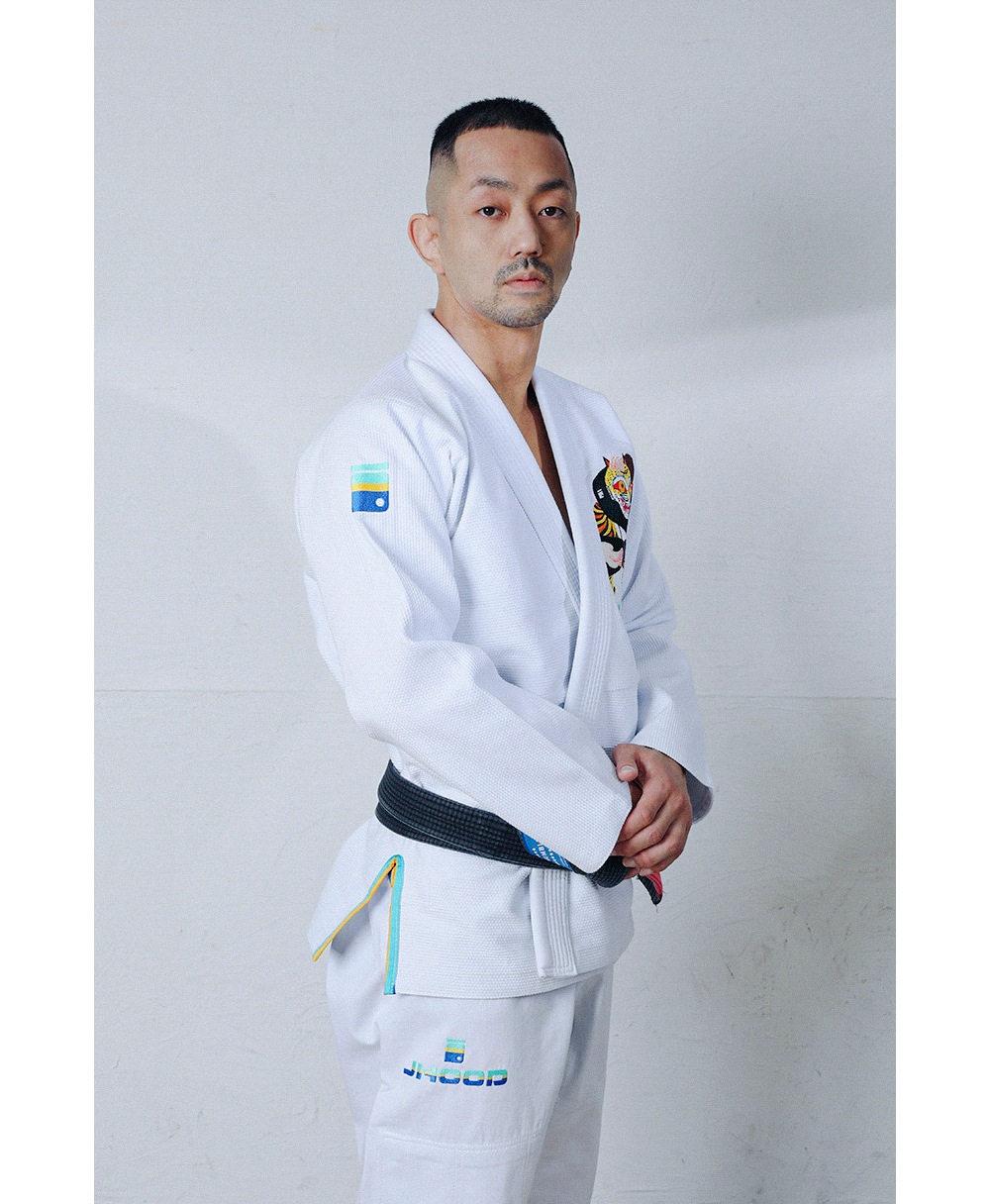 Jhood x Mali Kimono White