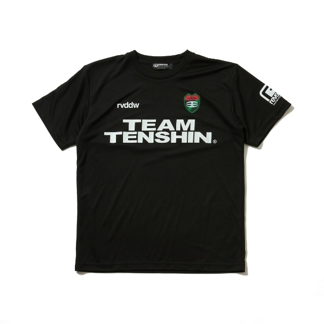 TEAM TENSHIN × rvddw EMBLEM LOGO DRY TEE