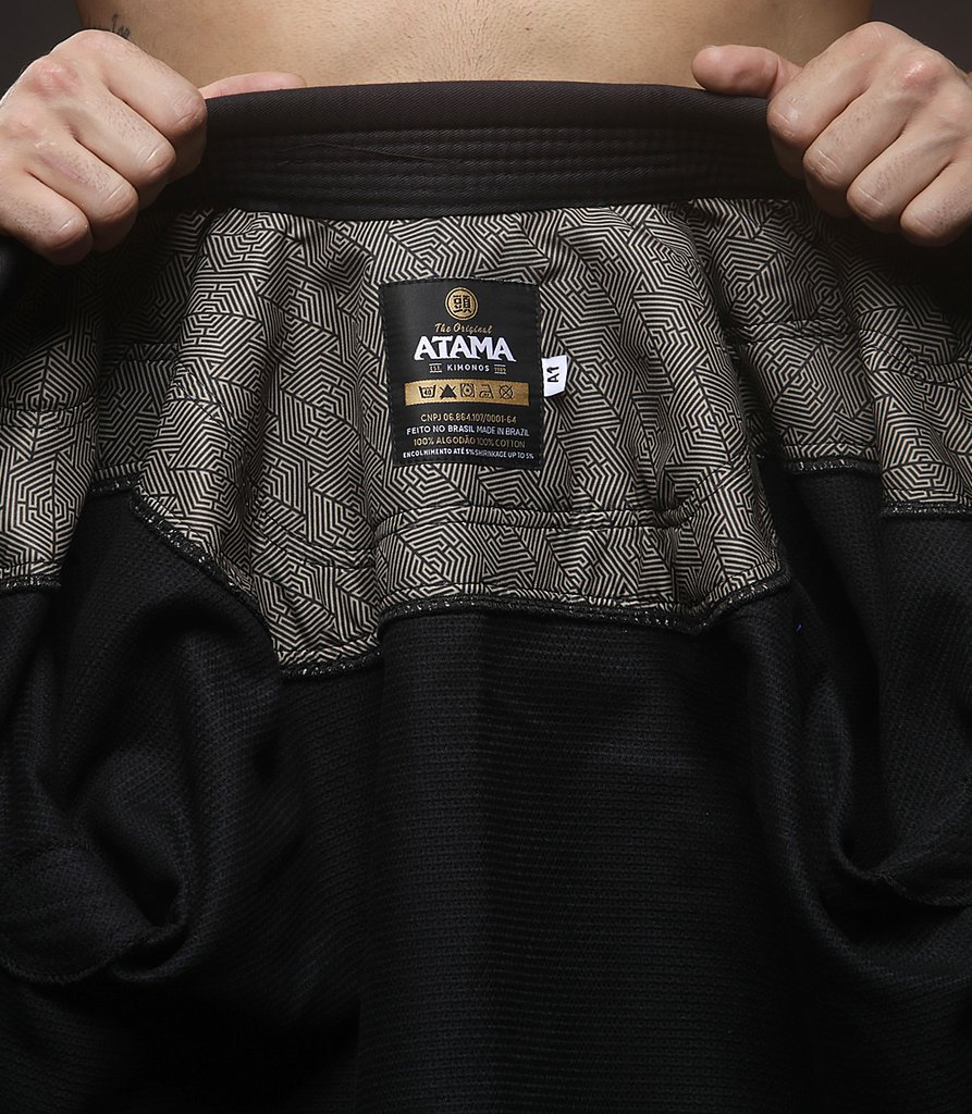 ATAMA柔術衣 クラシック 黒