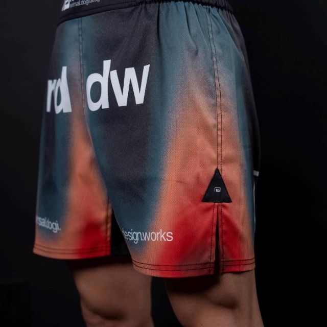 THERMOGRAPHY FIGHT SHORTS (SHORT LENGTH / NO POCKET)