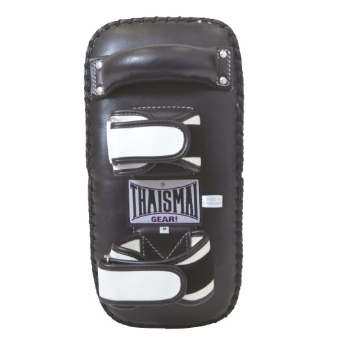 タイサマイ 湾曲型キックミット 黒/白