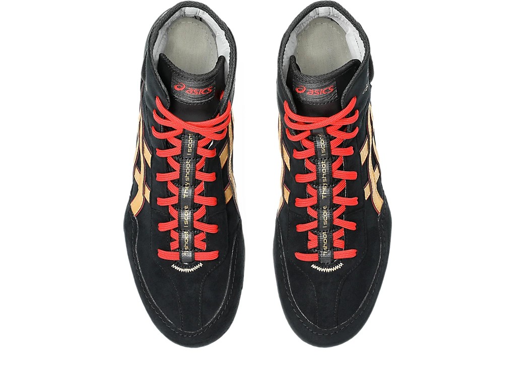 asics DAN GABLE EVO 3（Black/Pure Gold）