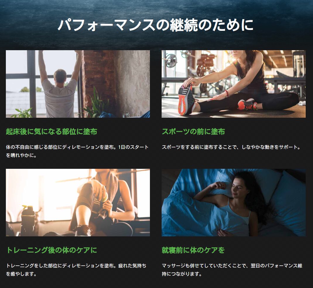 炭酸ボディケアクリーム 【ディレモーション】