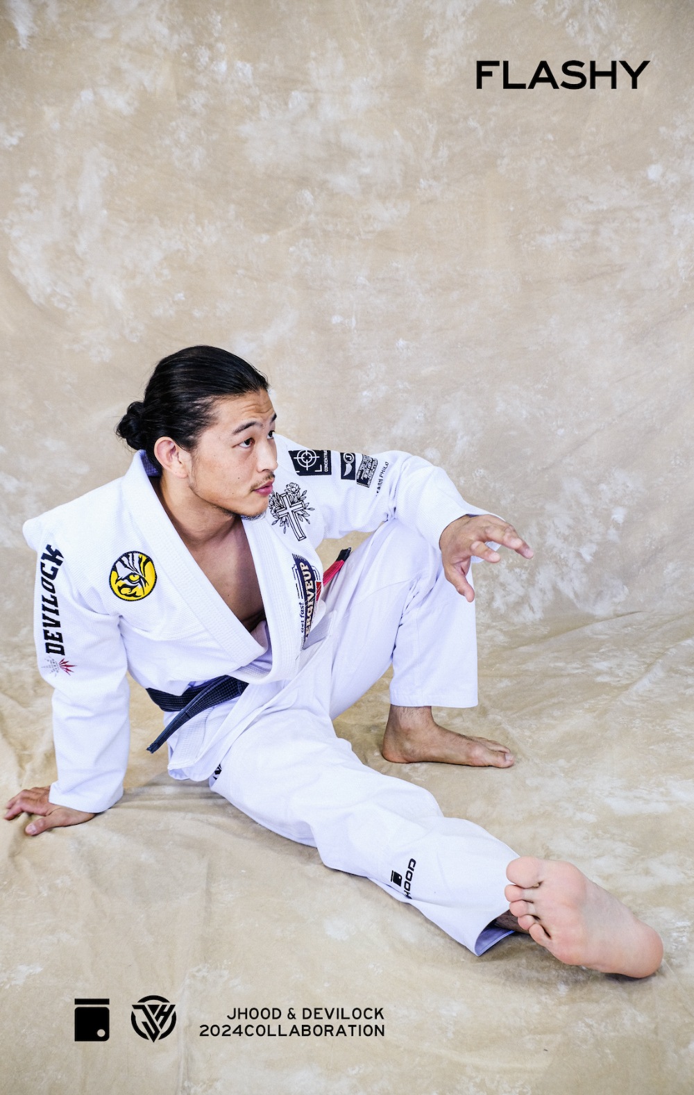 Jhood x Devilock Flashy Kiomono - White