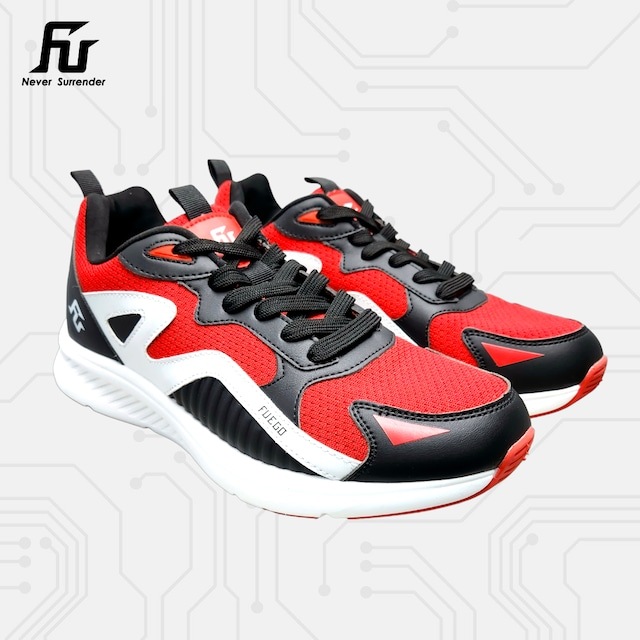 SUPER RAPIDO トレーニングシューズ 「Red×White×Black」タイプ