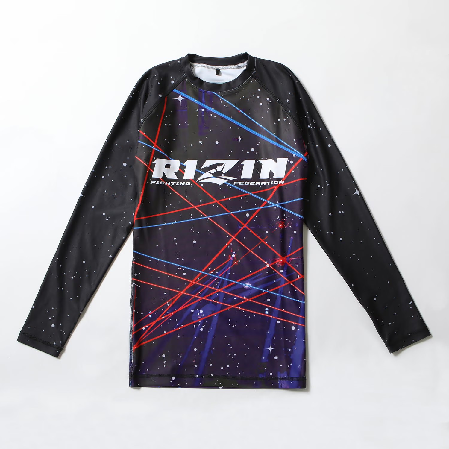 RIZIN長袖ラッシュガード STAR-LIGHTモデル