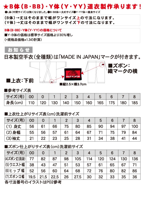 K-500 特製フルコンタクト空手衣