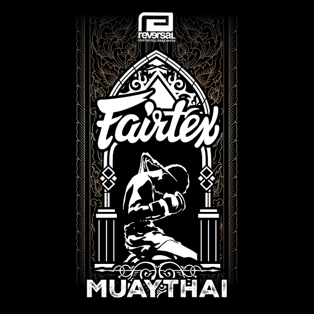 Fairtex x reversal RASH GUARD-Spirit of Wai Kru Edition