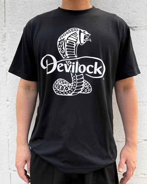 DEVILOCK COBRAロゴ ドライTシャツ