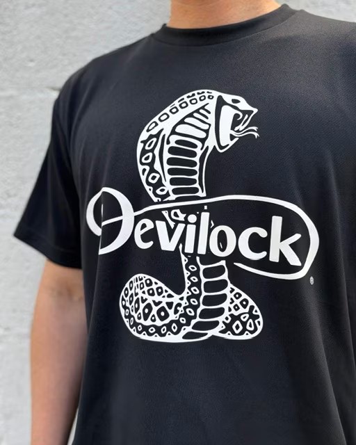 DEVILOCK COBRAロゴ ドライTシャツ