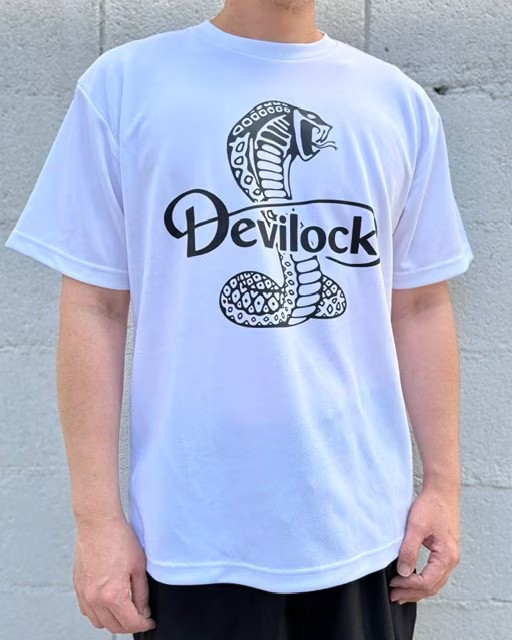DEVILOCK COBRAロゴ ドライTシャツ