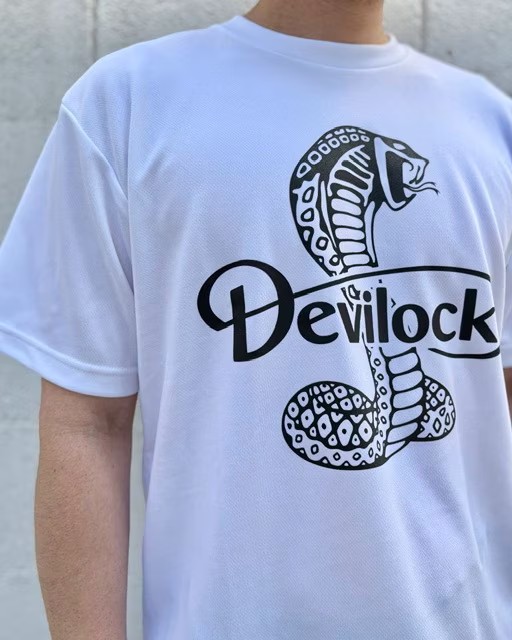 DEVILOCK COBRAロゴ ドライTシャツ