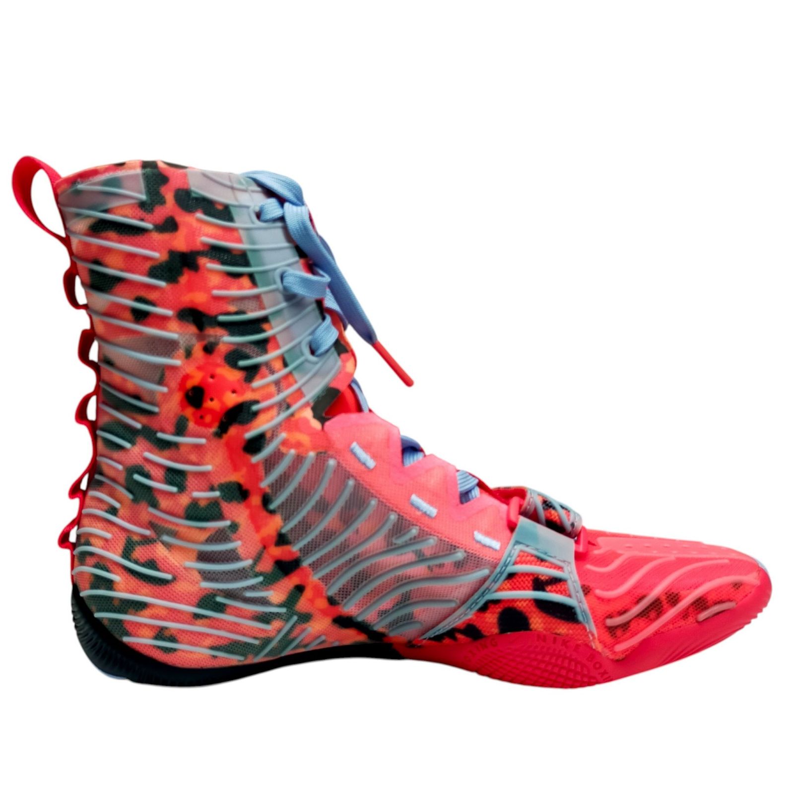 NIKEボクシングシューズ ハイパーKO3SE【BLACK/BRIGHT CRIMSON-ALUMINUM】