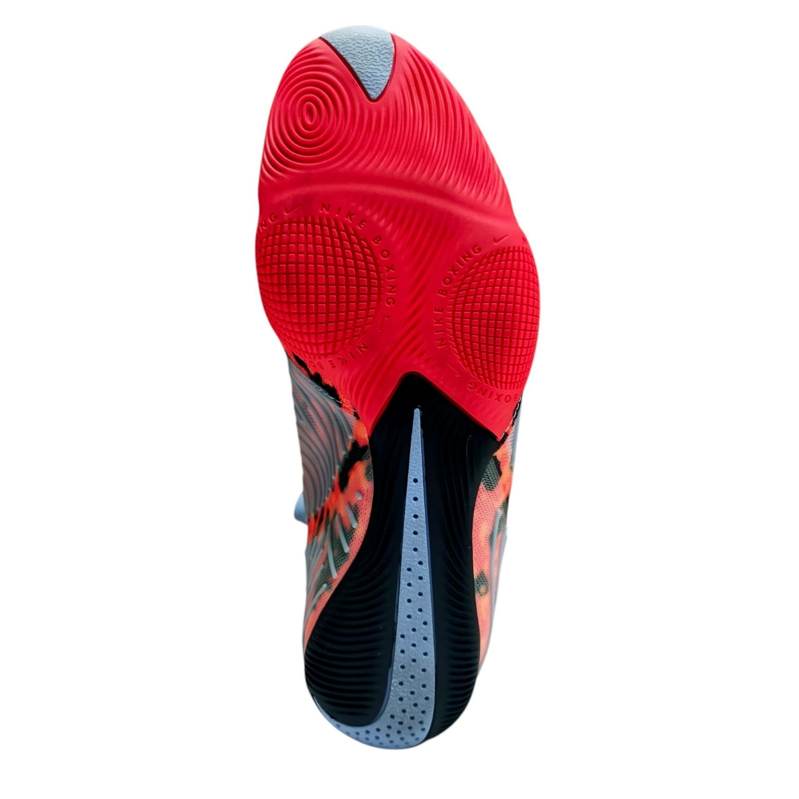 NIKEボクシングシューズ ハイパーKO3SE【BLACK/BRIGHT CRIMSON-ALUMINUM】