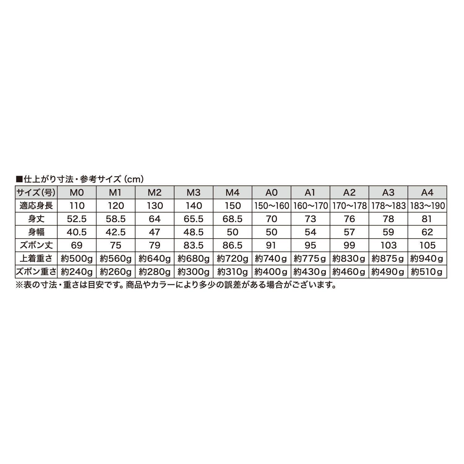 ベーシック柔術着
