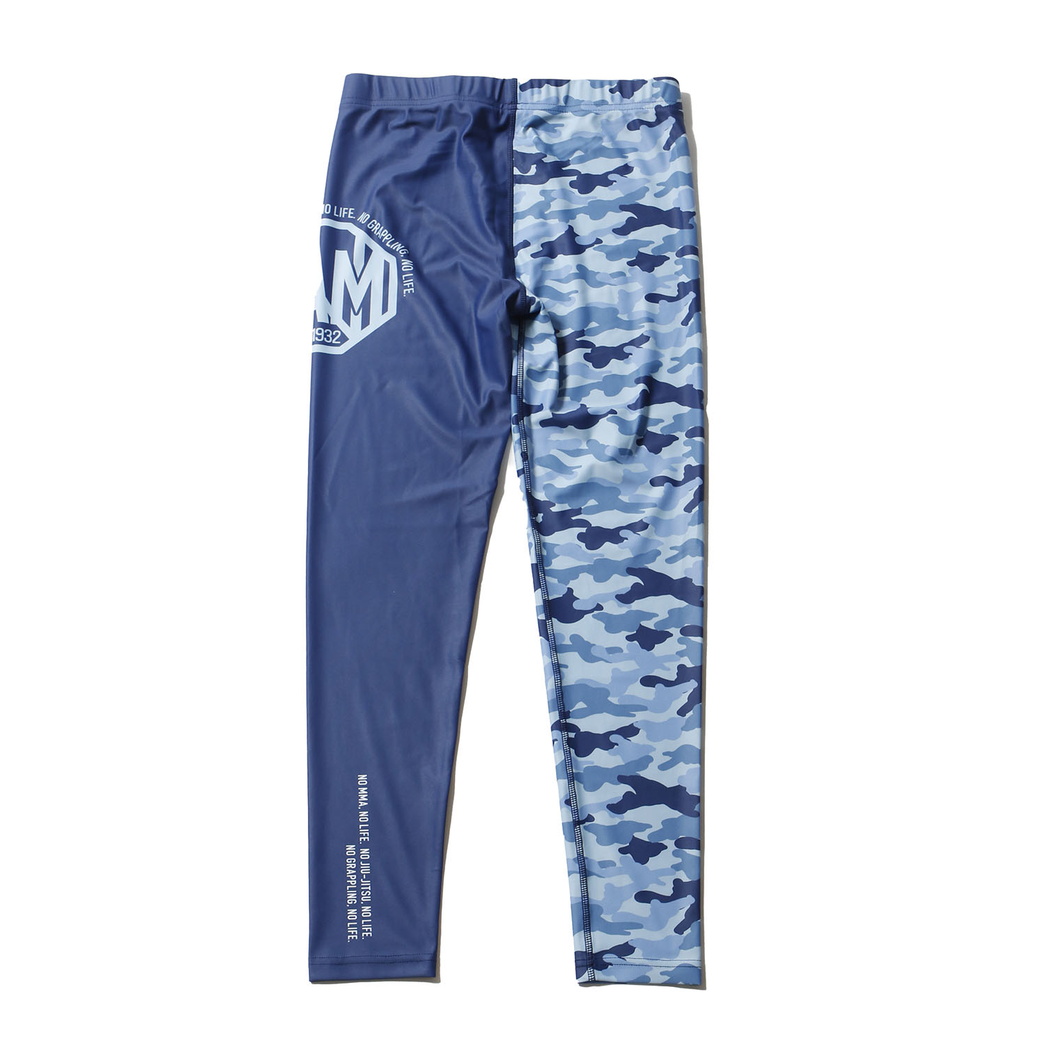 イサミロングスパッツ N-OCTAGON 黒、青