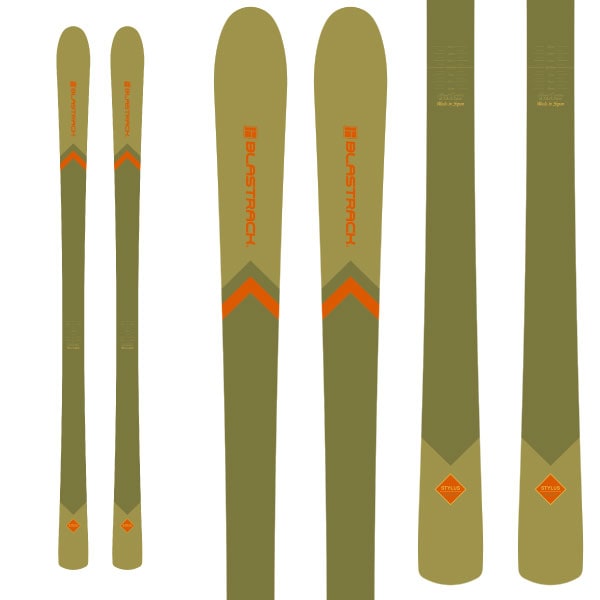 旧モデル BLASTRACK ブラストラック 21-22 STYLUS スタイラス フリーライド モーグル コブ 板のみモデル アウトレット 在庫処分 スキー板