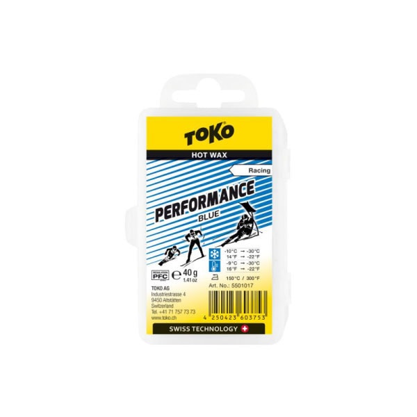 TOKO トコ Performance RED 40g トップワックス 滑走ワックス フッ素含有ワックス