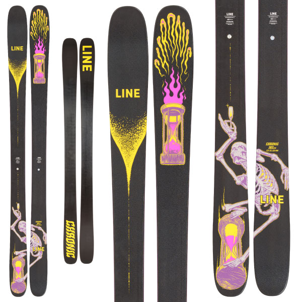 スキー板 22-23 LINE ライン Chronic クロニック 11月末頃入荷予定 ニューモデル 早期予約 板のみモデル オススメ金具セット選択可 フリースタイル