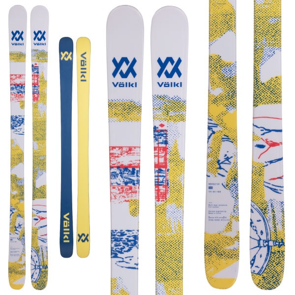 スキー板 22-23 VOLKL フォルクル Revolt 81 リボルト81 11月末頃入荷予定 ニューモデル 早期予約 板のみモデル オススメ金具セット選択可 フリースタイル オールマウンテン