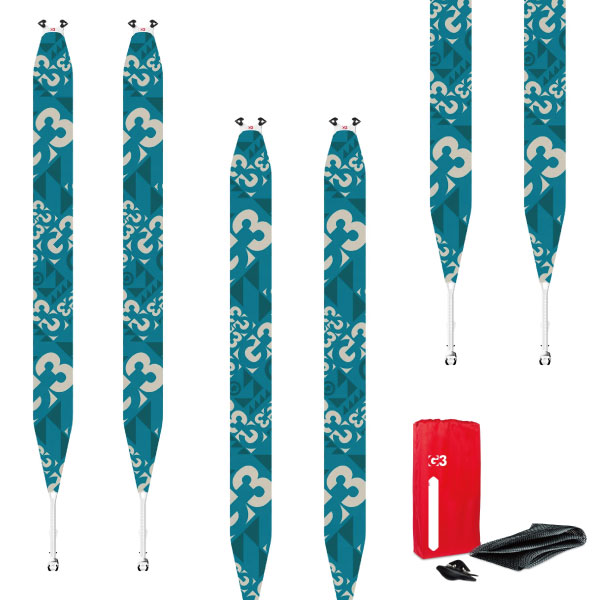 G3 ジースリー 25-26 ELEMENTS Glide 115mm エレメンツグライド115mm クライミングシール グルータイプ