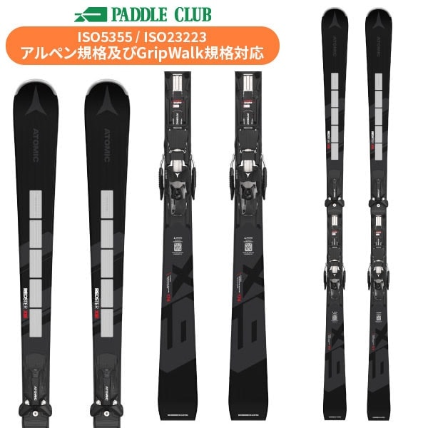 旧モデル ATOMIC アトミック 24-25 RedsterX9i Revoshock S+ X12TL GW レッドスターX9iレボ(専用金具付) 取付工賃無料 基礎スキー ゲレンデ 基礎スキー レース アウトレット 在庫処分 スキー板