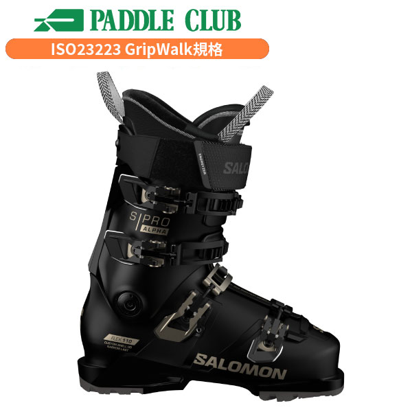 SALOMON サロモン 25-26 S/PRO ALPHA 110W GW S/プロアルファ110W GW GripWalk規格(ISO23223) スポーツタイプ(ラスト96mm~100mm) 基礎スキー レディース 女性向け スキーブーツ 【早期予約 ※価格はお問い合わせください】