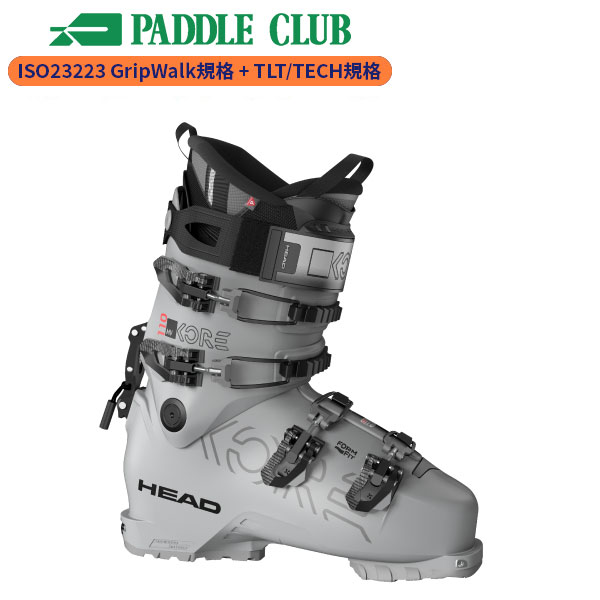 HEAD ヘッド 25-26 KORE 110GW コア110GW GripWalk規格(ISO23223) スポーツタイプ(ラスト96mm~100mm) 兼用靴(TLT/TECH対応) ゲレンデ リゾート バックカントリー ウォークモード付 スキーブーツ 【早期予約 ※価格はお問い合わせください】