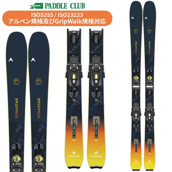 DYNASTAR ディナスター 25-26 M-CROSS 82 KONECT +NX12KONECT GW M-クロス82 (専用金具付) 取付工賃無料 オールマウンテン オールコンディション 初・中級者向け スキー板
