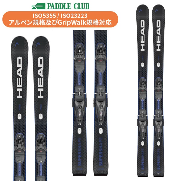 HEAD ヘッド 25-26 SUPERSHAPE e-TITAN +Protector PR13GW スーパーシェイプe-タイタン(専用金具付) 取付工賃無料 オールマウンテン 基礎スキー レース スキー板 半額