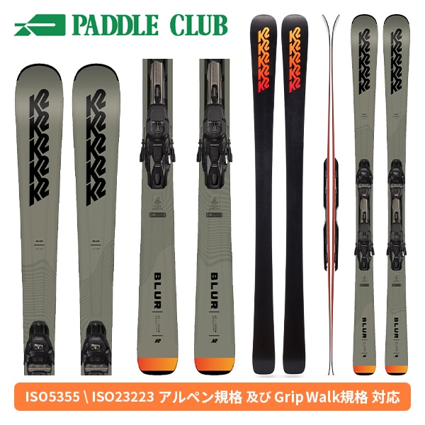K2 ケーツー 25-26 BLUR XT +MXC 12 TCx light Quickclik ブラーXT(専用金具付) オールマウンテン オールコンディション 基礎スキー レース スキー板
