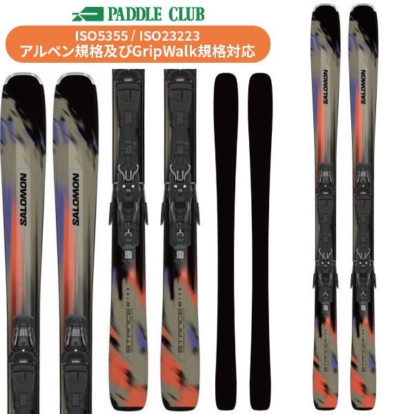 SALOMON サロモン 26-27 STANCE 80 +M10GW スタンス80 (専用金具付