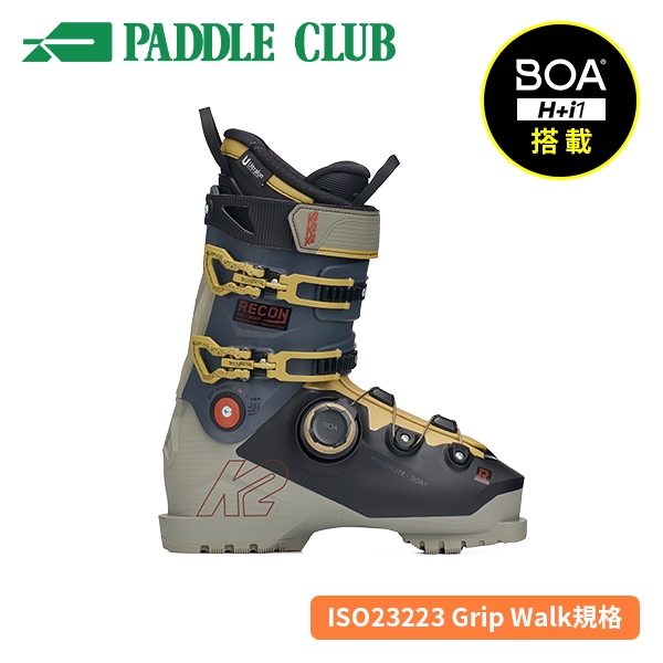 K2 ケーツー 25-26 RECON 110BOA リーコン110ボア GripWalk規格(ISO23223) スポーツタイプ(ラスト96mm~100mm) 基礎スキー スキーブーツ