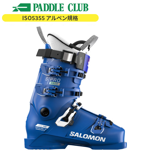 SALOMON サロモン 25-26 S/PRO RACE 140 S/プロレース140 アルペン規格(ISO5355) スポーツタイプ(ラスト96mm~100mm) 基礎スキー スキーブーツ