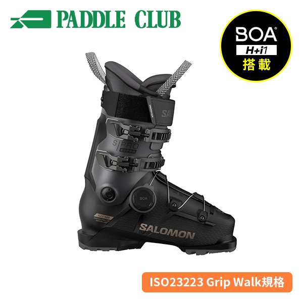 SALOMON サロモン 25-26 S/PRO SUPRA BOA 120 S/プロスープラボア120 GripWalk規格(ISO23223) スポーツタイプ(ラスト96mm~100mm) 基礎スキー ゲレンデ リゾート スキーブーツ