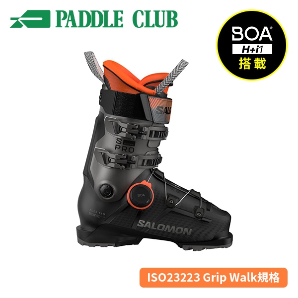 SALOMON サロモン 25-26 S/PRO SUPRA BOA 110 S/プロスープラボア110 GripWalk規格(ISO23223) スポーツタイプ(ラスト96mm~100mm) 基礎スキー ゲレンデ リゾート スキーブーツ