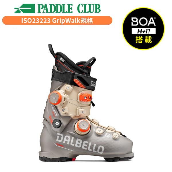 DALBELLO ダルベロ 26-27 VELOCE SPACE 120DUAL  ベローチェスペース120デュアル GripWalk規格(ISO23223) レジャータイプ(快適設計)ブーツ(ラスト101mm以上) BOA搭載ブーツ スキーブーツ 早期予約受付中