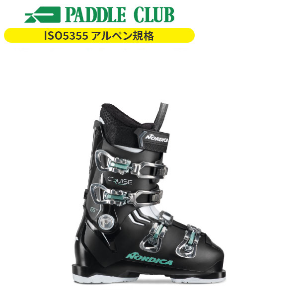 NORDICA ノルディカ 25-26 The Cruise 65W ザ・クルーズ65W アルペン規格(ISO5355) 快適設計(ラスト101mm以上) レディース ゲレンデ リゾート スキーブーツ